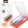 Grūdintas stiklas Tel Protect Dust-Free Easy Fit HD Titan skirtas Samsung Galaxy S26 Ultra juodas (with fingerprint unlock)