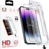 Grūdintas stiklas Tel Protect Dust-Free Easy Fit Full Glue 6D skirtas Apple iPhone 14 Pro Max juodas