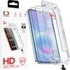 Grūdintas stiklas Tel Protect Dust-Free Easy Fit Full Glue 6D skirtas Samsung Galaxy A56 5G juodas – 2 vnt