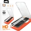 Grūdintas stiklas Tel Protect Dust-Free Easy Fit HD Titan skirtas Apple iPhone 15 Pro Max juodas