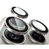 Grūdintas stiklas Tel Protect Titanium Lens 99% AR skirtas Apple iPhone 15 Pro/15 Pro Max titan (objektyvui 3 vnt)