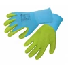 GTV ULLER latex coated pirštinės mėlynas/žalias (12 pairs/pack) 10