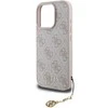 Guess 4G Charm dėklas skirtas Apple iPhone 16 Pro Tone on Tone Rožinė
