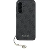 Guess 4G Charm dėklas skirtas Samsung Galaxy A37 juodos spalvos
