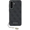 Guess 4G Charm dėklas skirtas Samsung Galaxy A57 juodos spalvos