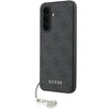 Guess 4G Charm dėklas skirtas Samsung Galaxy A37 juodos spalvos