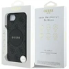 Guess 4G Circle Classic Logo MagSafe dėklas iPhone 16e - juodas
