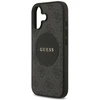 „Guess 4G Circle Classic Logo MagSafe“ dėklas, skirtas iPhone 17 - juodas