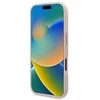 Guess GUHMP16SU4GPRP Apple iPhone 16 6.1″ rožinės spalvos kietas dėklas 4G Logo Plate MagSafe