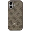 GUESS dėklas, skirtas IPHONE 17, suderinamas su „MagSafe GUHMP17SP4SM4MW“ (PU 4G Small 4G ir Classic), rudas