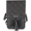 Dėklas Guess 4G Wallet Universal Case juodos spalvos