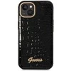 Dėklas Karl Lagerfeld GUESS GUHCP14MHGCRHK IPHONE 14 PLUS / 15 PLUS 6.7 "Juodas / Juodas HARDCASE CROCO COLLECTION