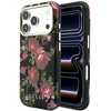 Guess Blossom Roses raštuotas MagSafe dėklas, skirtas iPhone 18 Pro / 17 Pro, juodas