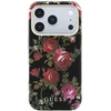 Guess Blossom Roses raštuotas MagSafe dėklas, skirtas iPhone 18 Pro / 17 Pro, juodas