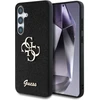 Dėklas Guess Fixed Glitter Big 4G Metal Logo to Samsung Galaxy S25+ juodos spalvos