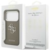 Guess Grained Big 4G Classic Logo - dėklas skirtas Apple iPhone 17 Pro ruda