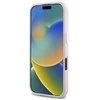 Guess GUHCP16SM4DGPP Apple iPhone 16 6.1″ rožinės spalvos kietas dėklas Silicone Logo Strass 4G