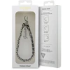 Guess GUSTSASSK virvelė telefonui juodos spalvos Chain Metal Logo Charm