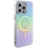 GUESS GUHMP15LHITSQ IPHONE 15 PRO 6.1 "TURKIO SPALVOS / TURKIO SPALVOS KIETAS DĖKLAS IML IRIDESCENT MAGSAFE