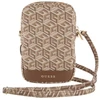 Guess Handbag GUWBZPGCSPGW rudos spalvos Zip GCube Bottom Stripe