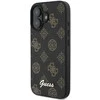 Guess Peony Script MagSafe Apple iPhone 16 Plus - dėklas telefonui juodos spalvos