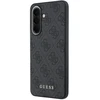 Guess PU 4G Metal Classic Logo dėklas skirtas Samsung Galaxy A57 pilkos spalvos