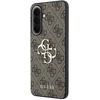 Guess PU 4G Metal Logo dėklas skirtas Samsung Galaxy A57 rudos spalvos