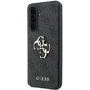 Guess PU 4G Metal Logo dėklas skirtas Samsung Galaxy A37 pilkos spalvos