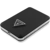Išorinė baterija „Guess Grained Triangle“ 5000mAh 15W USB-C MagSafe indukcinis juodas