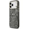 Guess Python Pattern MagSafe dėklas skirtas Apple iPhone 17 Pro Max juodos spalvos
