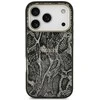 Guess Python Pattern MagSafe dėklas skirtas Apple iPhone 17 Pro juodos spalvos