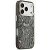 Guess Python Pattern MagSafe dėklas skirtas Apple iPhone 17 Pro juodos spalvos