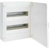 GOLF2 plastikinis virštinkinis skydelis VS212PD 2x12 mod. Hager (IP40)