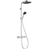 Hansgrohe DUŠO KOMPLEKTAS ACTIVERA S HG ECOSMART CHROMAS