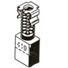 Haushalt Angliniai šepetėliai 30-00-419-H, 6 x 9 x 13,5 mm, 2 vnt