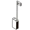Haushalt Angliniai šepetėliai 30-19-004-H, 6,3 x 12,5 x 22 mm, 2 vnt