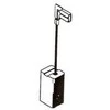 Haushalt Angliniai šepetėliai 30-20-020-H, 6,4 x 8 x 15 mm, 2 vnt