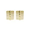 Haushalt Durų lankstas, 63 mm x 75 mm x 2.5 mm, žalvario sp. 2 vnt.