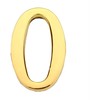 Haushalt Durų numeris "0", aukso spalvos, 45 mm