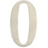 Haushalt Durų numeris „0“, nerūdijantis plienas, 62 mm