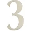 Haushalt Durų numeris „3“, nerūdijantis plienas, 62 mm