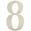 Haushalt Durų numeris „8“, nerūdijantis plienas, 62 mm