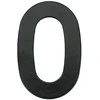 INA Haushalt Numeris "0", matinės juodos spalvos, 145 mm