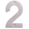 Extralink Haushalt Numeris "2", nerūdijančio plieno, 145 mm