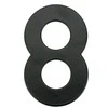 Memorysolution Haushalt Numeris "8", matinės juodos spalvos, 145 mm