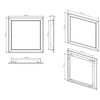 Haushalt Revizinės durelės RD-200x200