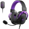 Havit H2002C+U - žaidimams ausinės (juodas ir violetinė)