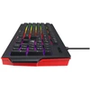Havit KB866L – žaidimų klaviatūra (juoda/raudona)