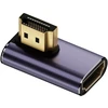 HDMI adapterių rinkinys 4smarts 8K 4 vnt. – aukštyn, žemyn, šoninis, kabelio jungtis, pilkas