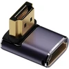HDMI adapterių rinkinys 4smarts 8K 4 vnt. – aukštyn, žemyn, šoninis, kabelio jungtis, pilkas